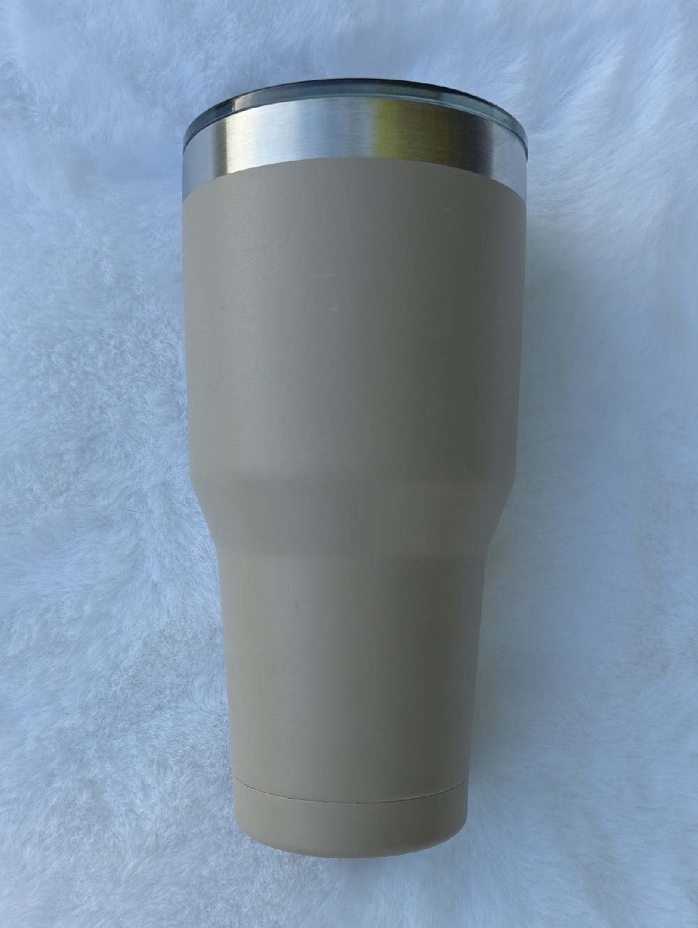 Ozark Trail 32 Oz Insulated Stainless Steel Tumbler Tan Light Brown Travel - Picture 3 of 17